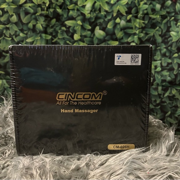 CINCOM Hand Massager Cordless Hand Massager w/Heat and Compression/White NIB - Picture 5 of 10